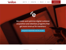 Tablet Screenshot of enilon.com